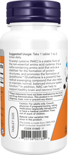 NOW FOODS NAC 1000 MG 120 TABLETS