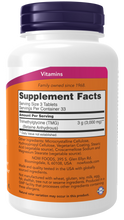 NOW FOODS TMG BETAINE 1,000 MG 100 TABLETS