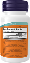 NOW FOODS ZINC GLUCONATE 50 MG