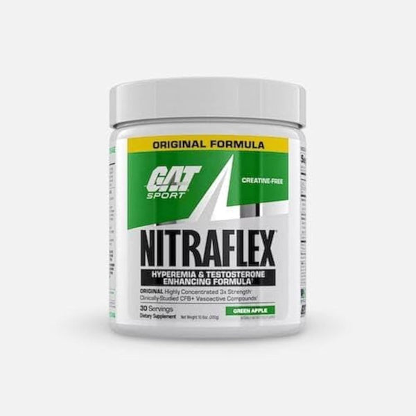 GAT Sport Nitraflex Original Pre-Workout – 30 Servings (Creatine Free)