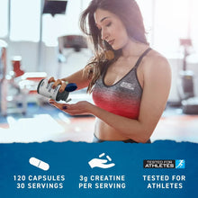 Applied Nutrition Creatine 3000 - Creatine Monohydrate Capsules 3000mg Per Serving, High Strength Supplement, Increases Physical Performance (120 Capsules - 30 Servings)