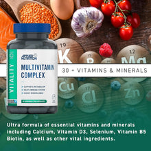 Applied Nutrition Multi Vitamin Complex : Contains of 30+ Vitamins, Minerals, Probiotics & Antioxidants- Support Immune System, Muscle and Recovery, Energy & Cognitive Function - (90 Capsules)