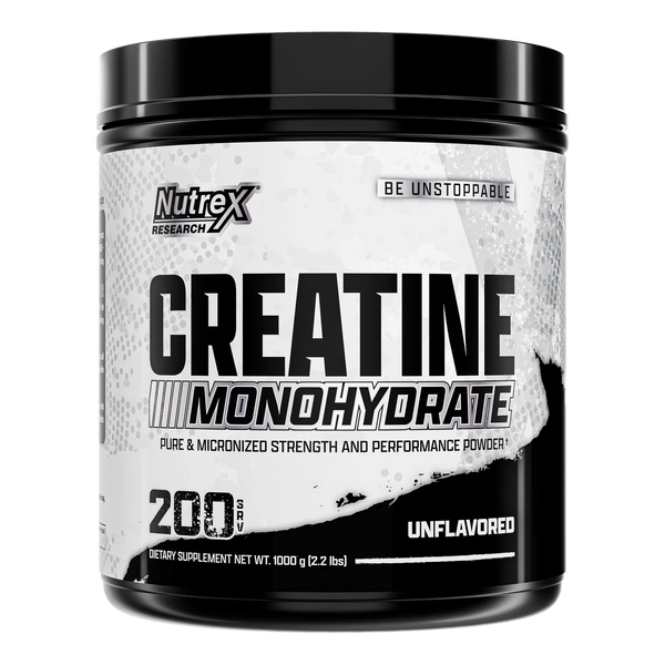 Nutrex Research Creatine Monohydrate, Unflavored, 200SV