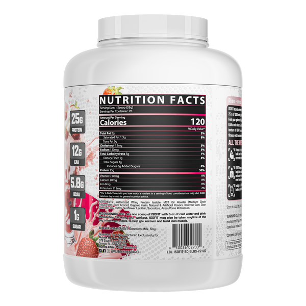 Nutrex Research IsoFit 5lbs 70 Servings
