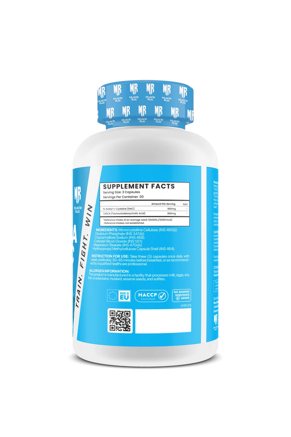 Muscle Rulz TUDCA + NAC 90 Capsules