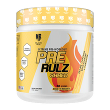 Muscle Rulz PRE RULZ Shred 30 Servings Pre-Workout with Fat Burner