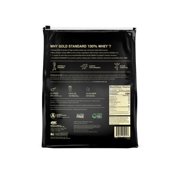 ON 100% WHEY GOLD EXTREME MILK CHOC 5.64LB (BAG)