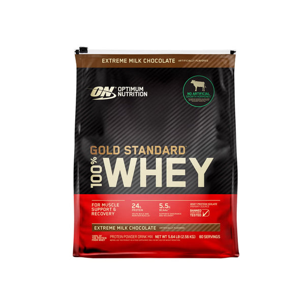 ON 100% WHEY GOLD EXTREME MILK CHOC 5.64LB (BAG)