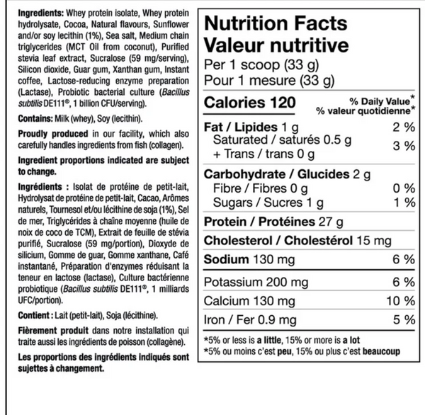 PVL - (Gold Series) 100% Whey ISOGOLD 908g /// 2LBS // TRIPLE MILK CHOCOLATE