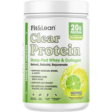 Fit & Lean Clear Protein Grass-Fed Whey & Collagen 474g