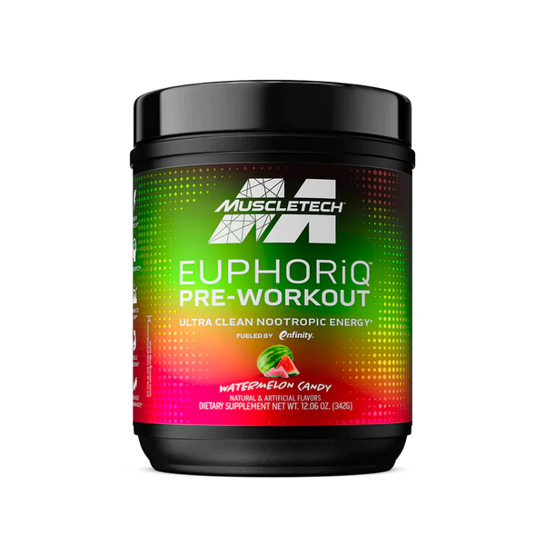 MuscleTech EuphoriQ Pre-Workout Ultra Clean Nootropic Energy MUSCLETECH