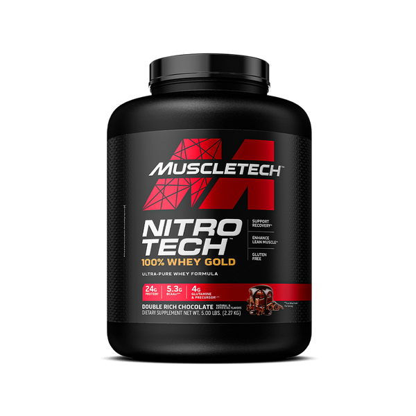 Muscletech Nitro-Tech 100% Whey Gold 5.03 lbs Whey Protein MUSCLETECH