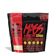 Mutant Mass Extreme 2500 6 lbs Muscle Mass Gainer MUTANT