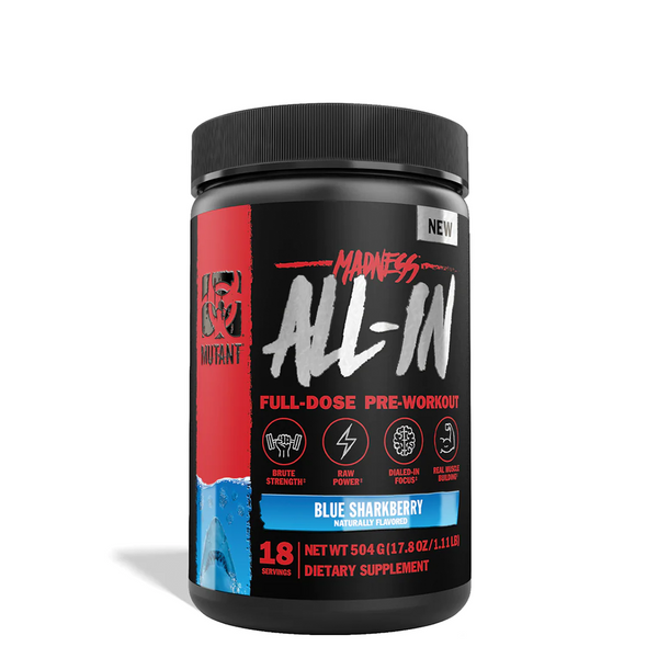 MUTANT MADNESS ALL-IN - Full-Dose Pre-Workout MUTANT