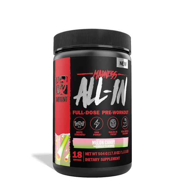 MUTANT MADNESS ALL-IN - Full-Dose Pre-Workout MUTANT