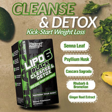 Nutrex Research Lipo-6 Black Cleanse & Detox 60 Capsules - Refresh Your Body NUTREX RESEARCH