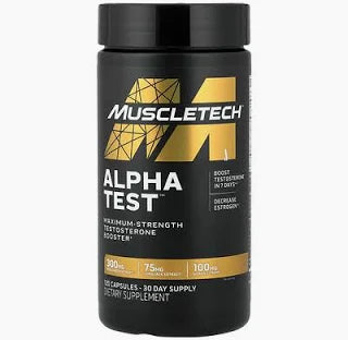 MuscleTech AlphaTest – 120 Capsules