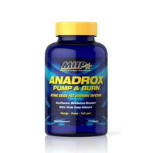 MHP Anadrox Pump & Burn- 112 Capsules Energy Pump Fatloss MHP