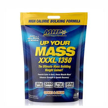 MHP Up Your Mass XXXL 1350 Weight Gainer 12 lbs Muscle Building Mass Gainer MHP
