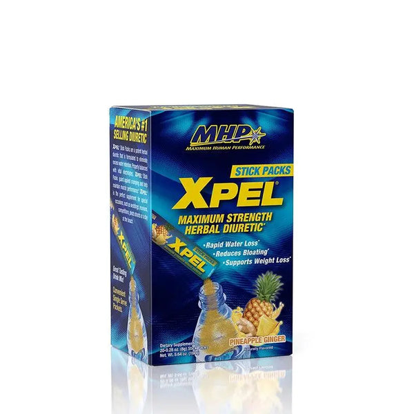 MHP Xpel Stick Herbal Diuretic 20 Pack Rapid Water Loss MHP