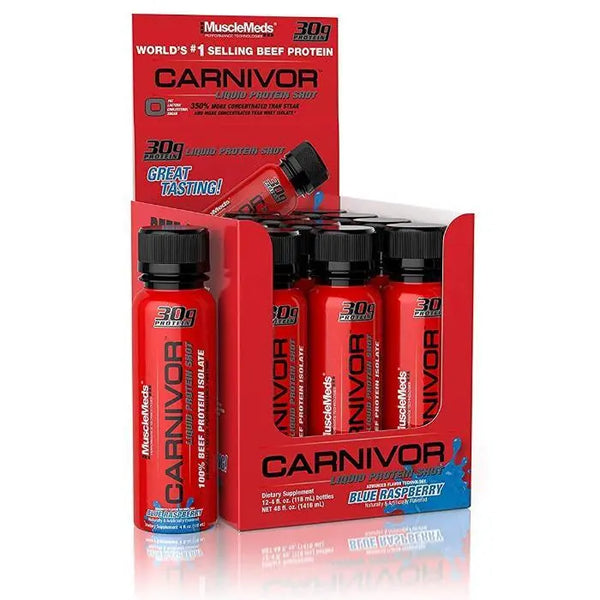 Musclemeds Carnivor Liquid Protein Shot 12 Pack MUSCLEMEDS