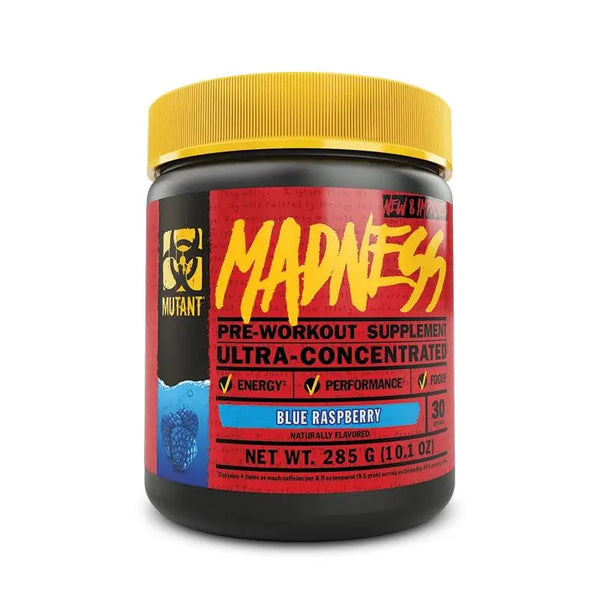 Mutant Madness Pre-Workout 30 Servings Intense Energy MUTANT