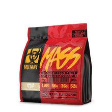 Mutant Mass 5 lbs Mass Gainer High Protein Drink Mix MUTANT