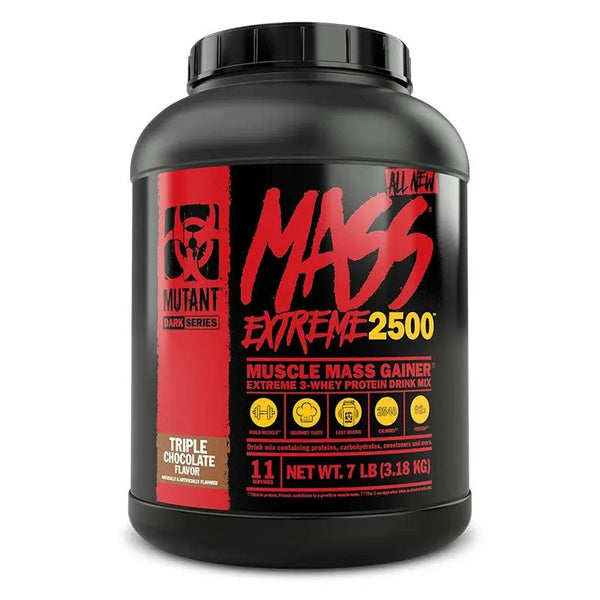 Mutant Mass Extreme 2500 7 lbs Muscle Mass Gainer MUTANT