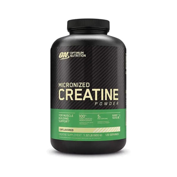 Optimum Nutrition Creatine Powder 600 Gram Unflavored OPTIMUM NUTRITION