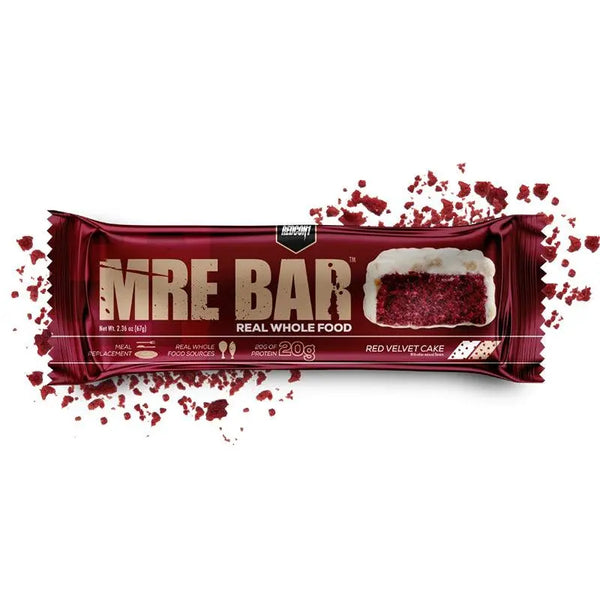 Redcon1 MRE Bar Real Whole Meal Protein Bar Pack of 12 Bar REDCON1