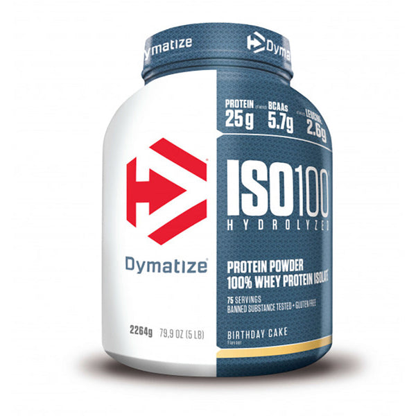 Dymatize ISO 100 Hydrolyzed Protein Powder 5 lbs Europe Version DYMATIZE