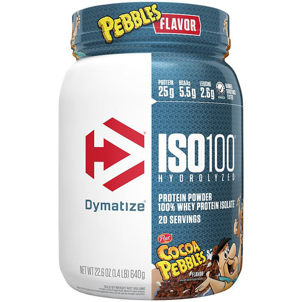 Dymatize ISO 100 Hydrolyzed Protein Powder 100% Whey Protein Isolate DYMATIZE