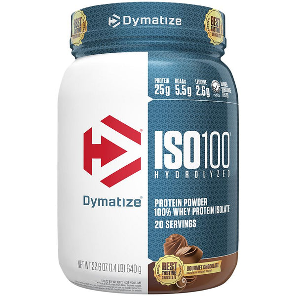 Dymatize ISO 100 Hydrolyzed Protein Powder 100% Whey Protein Isolate DYMATIZE