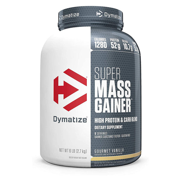 Dymatize Super Mass Gainer 6 lbs High Protein & Carb Blend DYMATIZE
