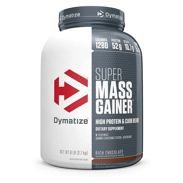 Dymatize Super Mass Gainer 6 lbs High Protein & Carb Blend DYMATIZE