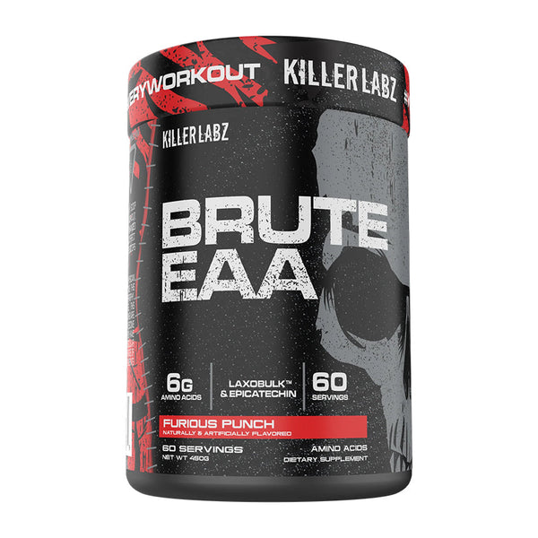 Killer Labz BRUTE EAA Accelerate Recovery and Lean Mass Gains 60 Servings KILLER LABZ