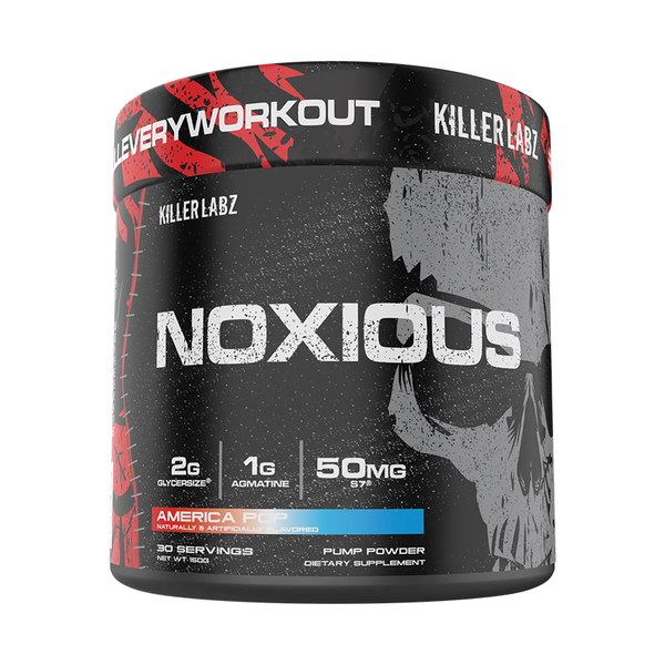 Killer Labz NOXIOUS Extreme Nitric Oxide Booster Pump Pre-Workout Powder KILLER LABZ