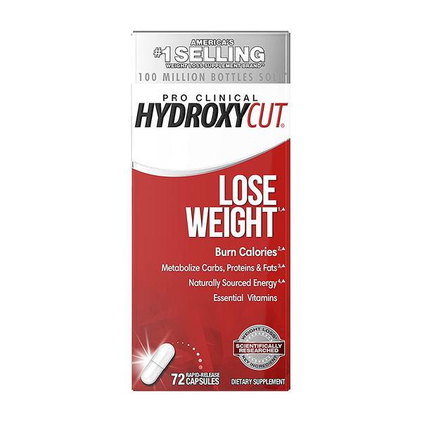Pro Clinical Hydroxycut 72 Capsules Weight Loss Pills for Women & Men MUSCLETECH