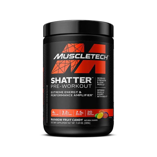 MuscleTech Shatter Extremely Powerful Pre-Workout 20 Servings MUSCLETECH