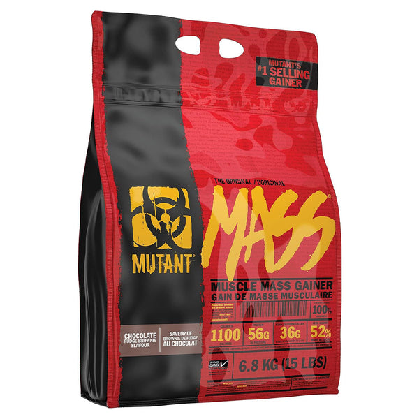 Mutant Mass 15 lbs Mass Gainer High Protein Drink Mix MUTANT