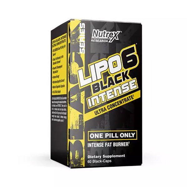 Nutrex Research Lipo 6 Black Intense Powerful Thermogenic NUTREX RESEARCH