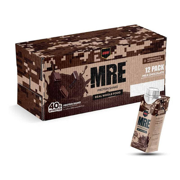 Redcon1 MRE RTD 12 Pack Real Whole Food Protein Shake REDCON1